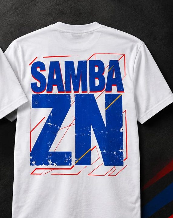 Camiseta Projeto Samba ZN, costas